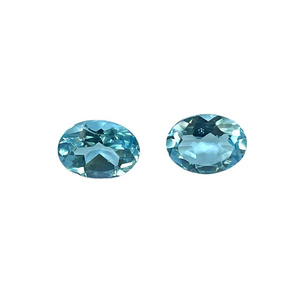 New Arrival Quartz and Topaz Gemstones for Jewellery Making Blue Topaz Loose Gemstone at Low Price