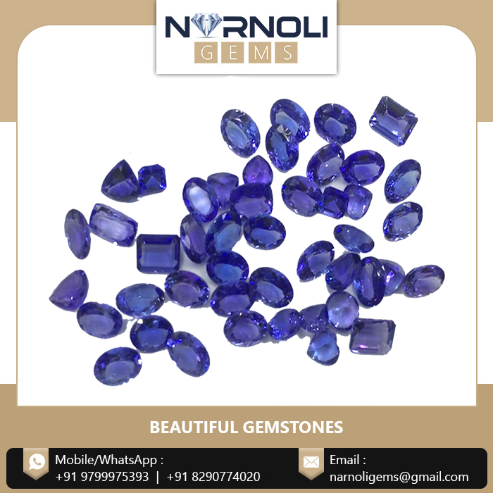 Tanzanite Cushion All Gemstone Jewelry Bulk Supplier Manufacturer Buy Untreated Stone Natural Making Narnoli Gems Blue 4.1 Carat