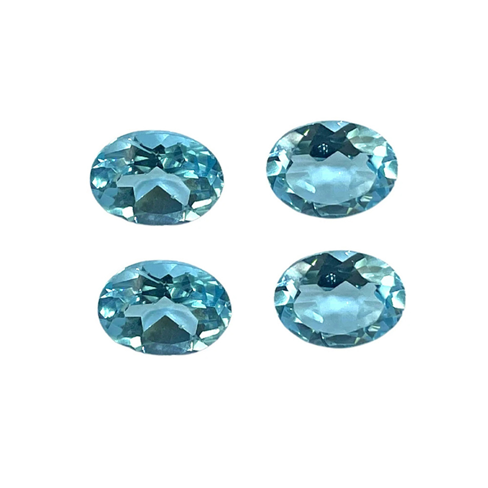 New Arrival Quartz and Topaz Gemstones for Jewellery Making Blue Topaz Loose Gemstone at Low Price