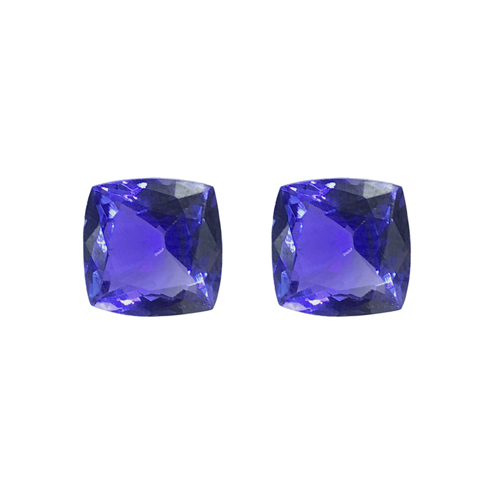 Tanzanite Cushion All Gemstone Jewelry Bulk Supplier Manufacturer Buy Untreated Stone Natural Making Narnoli Gems Blue 4.1 Carat