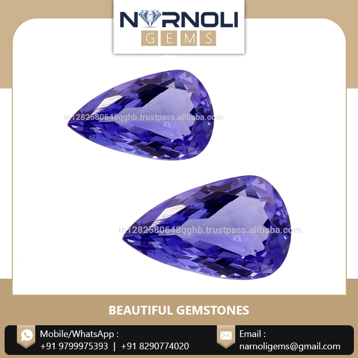 Tanzanite Cushion All Gemstone Jewelry Bulk Supplier Manufacturer Buy Untreated Stone Natural Making Narnoli Gems Blue 4.1 Carat