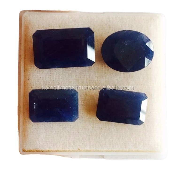 Natural Blue Sapphire Wholesale High Quality Stone Deep price per carat for bracelet ring Handmade Bulk Product