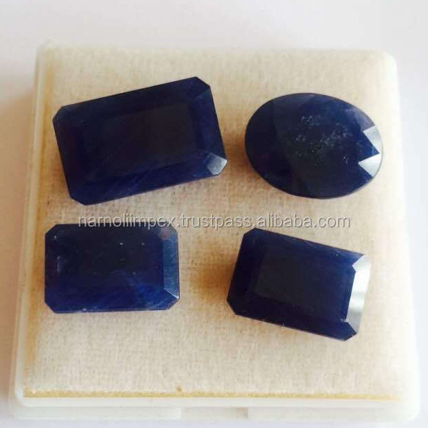 Natural Blue Sapphire Wholesale High Quality Stone Deep price per carat for bracelet ring Handmade Bulk Product