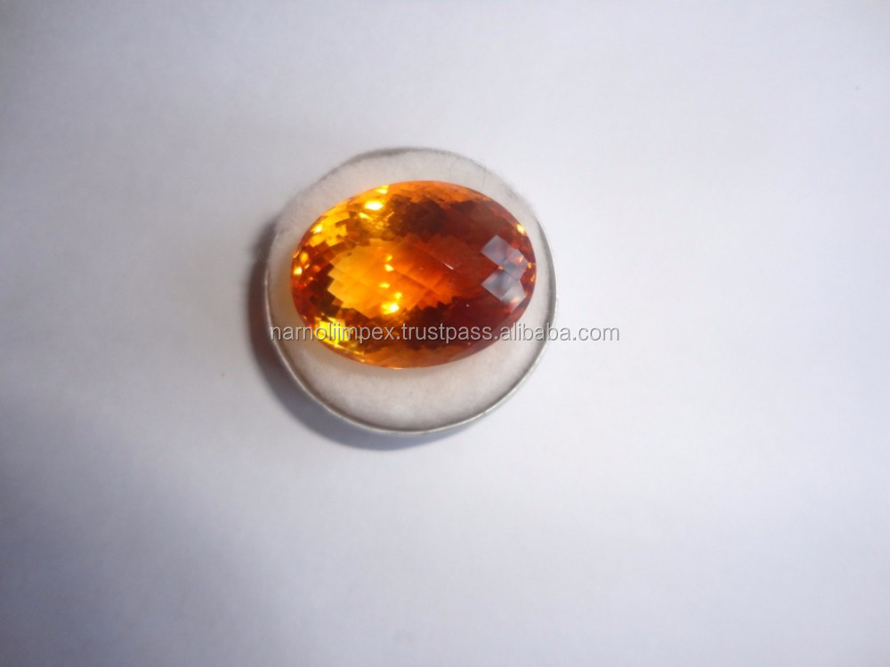 Dark Color Citrine  Natural  Round Cut Gemstone Loose Wholesale Semi Precious Stones Handmade Bulk Product