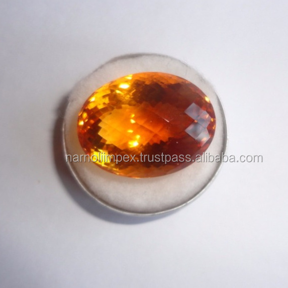 Dark Color Citrine  Natural  Round Cut Gemstone Loose Wholesale Semi Precious Stones Handmade Bulk Product