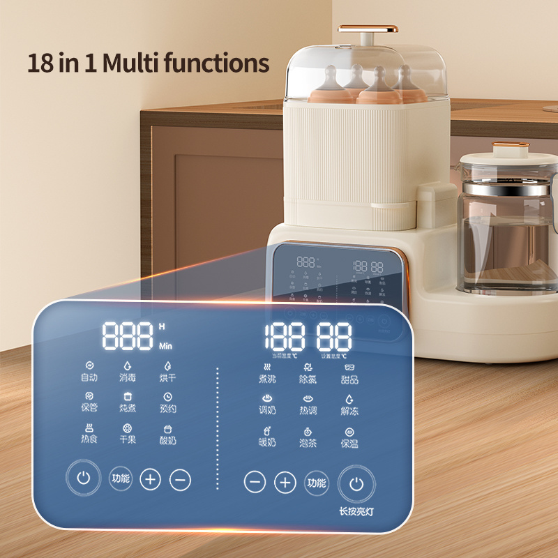 5 In 1 Baby Food Makers Processor 2023 New Multi-function Baby Bottle Warmer Sterilizer Dryer And Constant Water Warmer