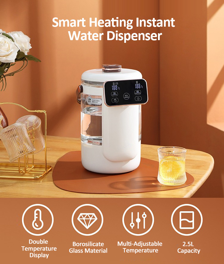 2023 Electric Smart Instant Hot Water Dispenser Baby Milk Modulator Formula Dispenser Machine Electric Baby Milk Kettle