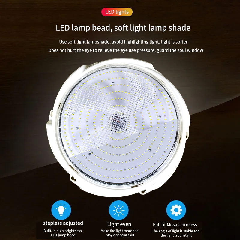 Lighting Ceiling High Quality Modern home use Remote Control Indoor  Solar LED Ceiling Light