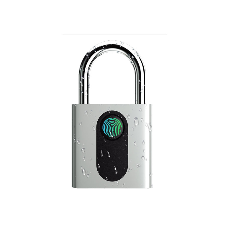 Electronic Waterproof Biometric Fingerprint Smart Anti-Theft Keyless Digital Padlock with Ttlock APP