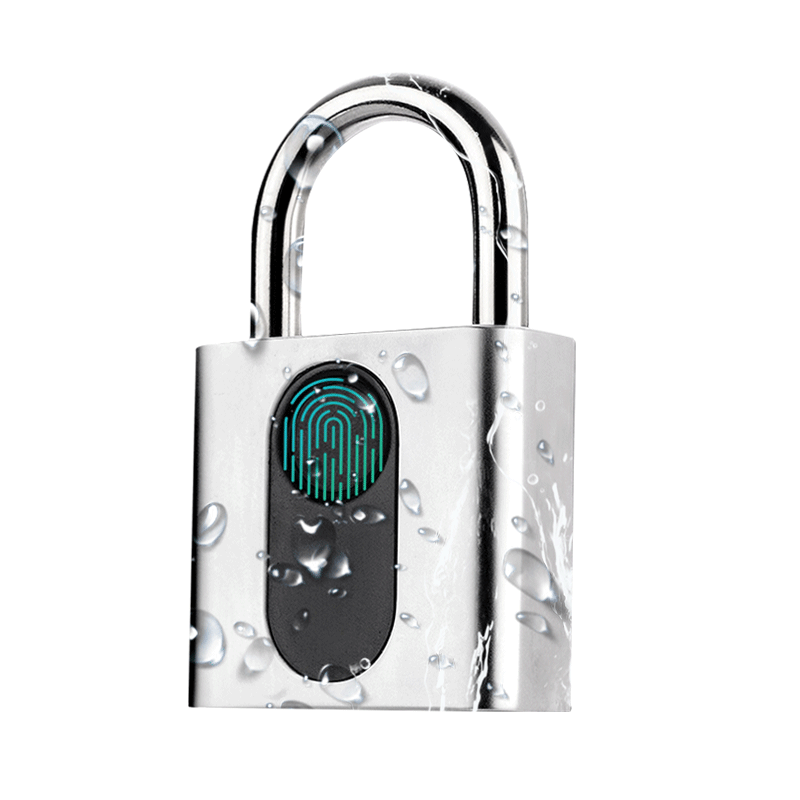 Electronic Waterproof Biometric Fingerprint Smart Anti-Theft Keyless Digital Padlock with Ttlock APP