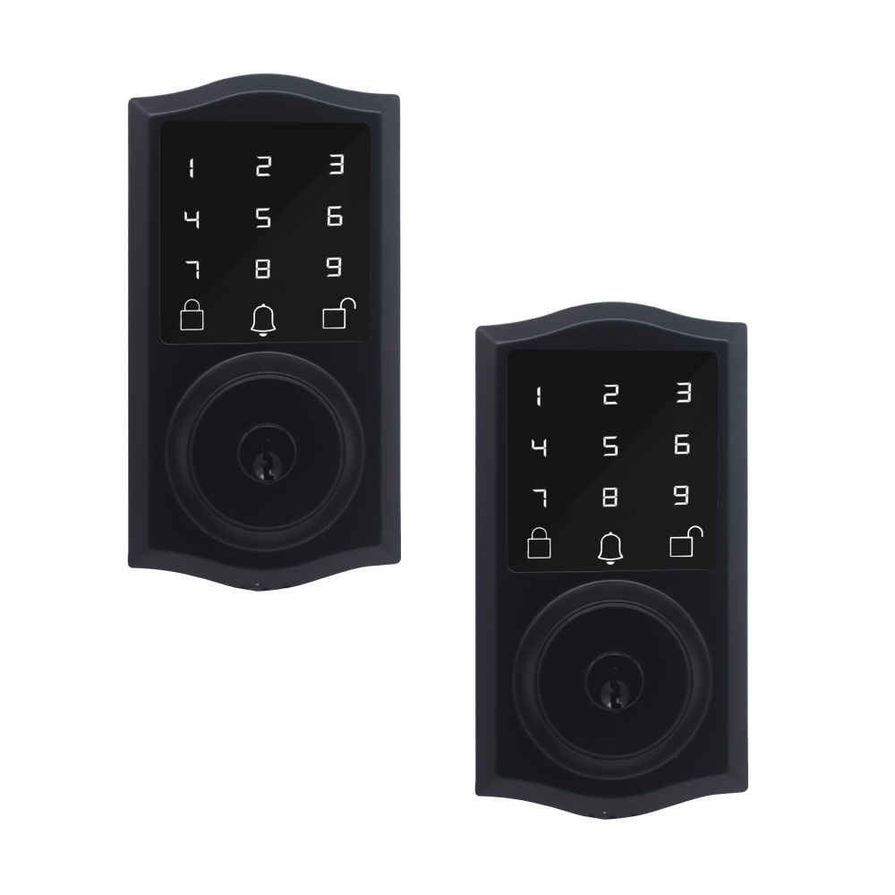 Smart Intelligent Aluminium Password Keyless Electronic Entry Smart Locks Gate Deadbolt Door Locks