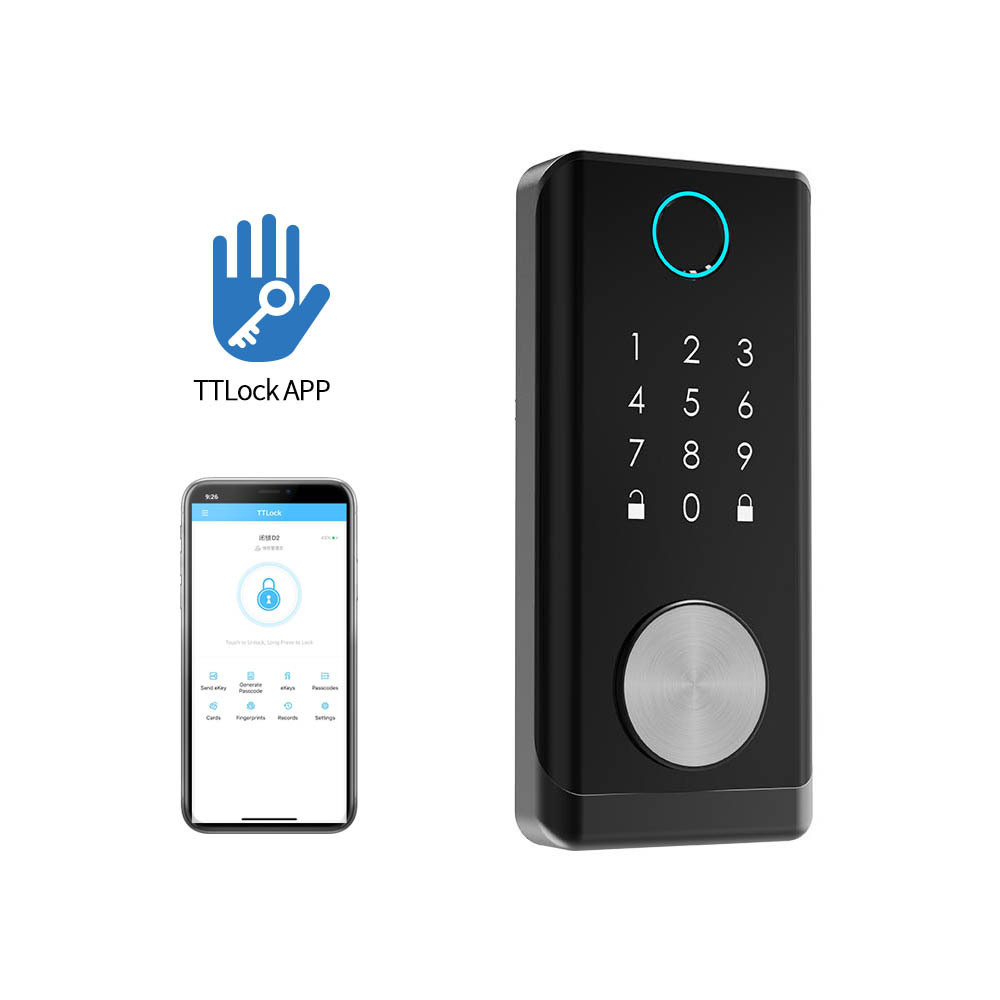 Smart Lock Tuya App Electric Classical Deadbolt Economical Safety tuya smart wifi door lock fingerprint deadbolt