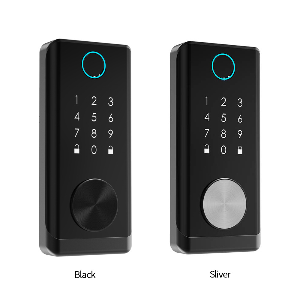 Smart Lock Tuya App Electric Classical Deadbolt Economical Safety tuya smart wifi door lock fingerprint deadbolt