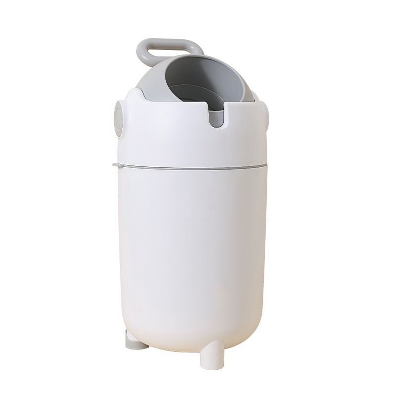 12L plastic deodorant  baby diaper pail sensor high-tech baby diaper trash bin advertising sanitary smart baby diaper trash can