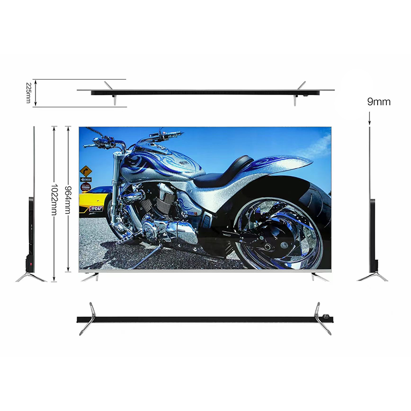 50 55 60 65 inch Bulk OEM Big Flat Screen LCD Televisions LED TV UHD 4K TV New Android WiFi Smart TV 55 60 65 75 inch