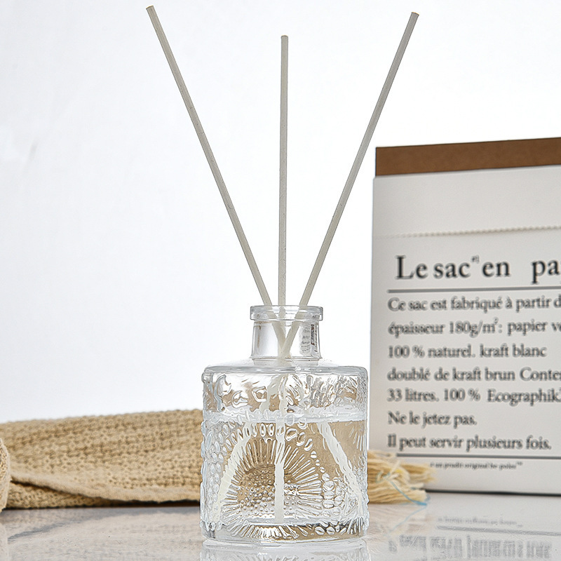 Reed Diffuser Packaging Glass Bottle Room Diffuser Bottles 50 ml 100 ml 200 ml Matte Diffuser Bottle with Stopper