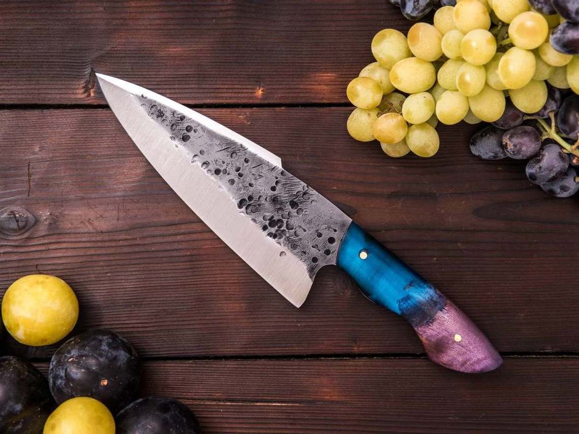 Handmade Japanese Kitchen Knife D2 Steel chef knife