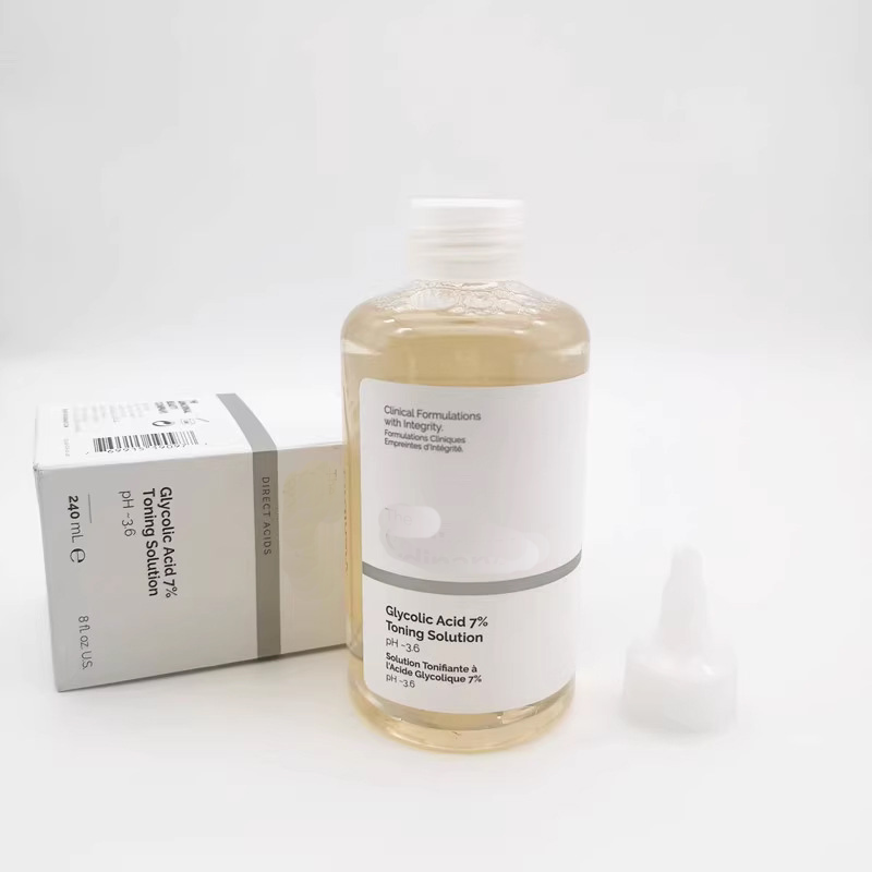 the OEM /ODM Fruit Acid Toner 7% Glycolic Acid - Gentle Exfoliating Toner for Clear, Radiant Skin  Ordinary