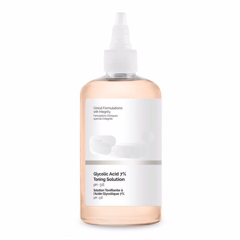 the OEM /ODM Fruit Acid Toner 7% Glycolic Acid - Gentle Exfoliating Toner for Clear, Radiant Skin  Ordinary