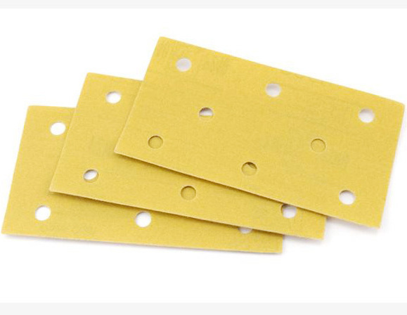 3M 236U sandpaper gold sand disc abrasive  roll hook and loop or psa backing for for car or furniture finish polishing