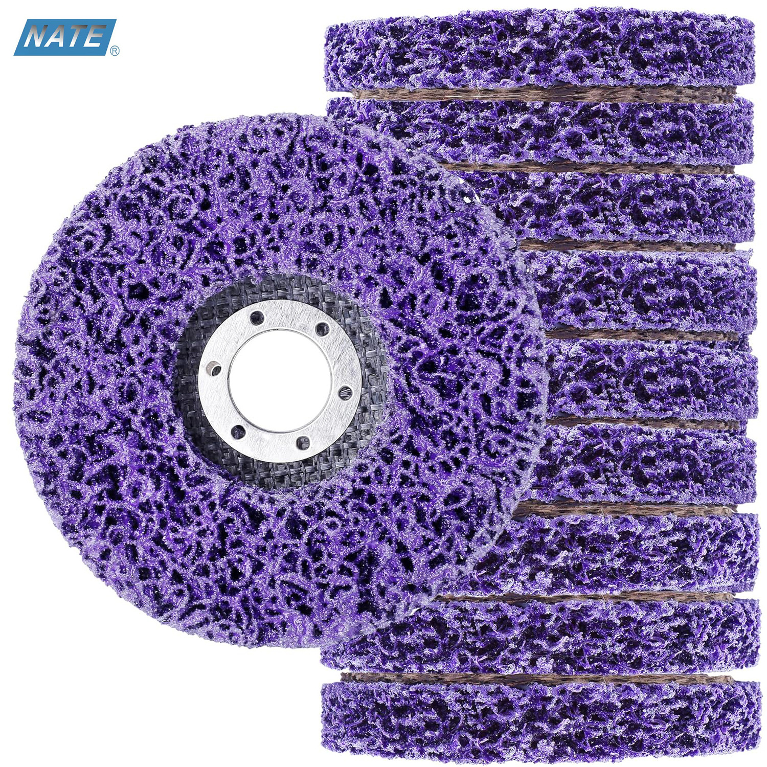 High Performance Clean And Strip Discs For Metal Paint Surface Preparation Sanding And Cleaning Disc