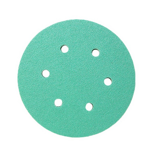 6inch sandpaper hpe disc 150mm abrasive hpe disque green sanding paper hpe discos sanding disc usd for festool sander