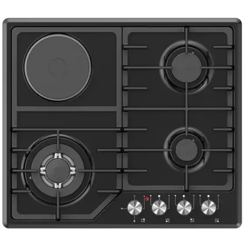 Household Built in type gas cooker with electric burners hot plate universal gas cooker