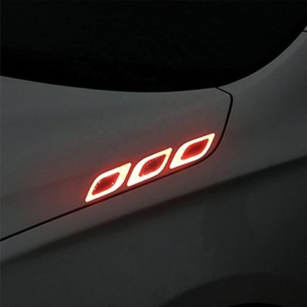 Factory Custom Logo Reflective Anti-Collision Strip Car Side Reflective Stickers Auto Strong Reflective Stickers