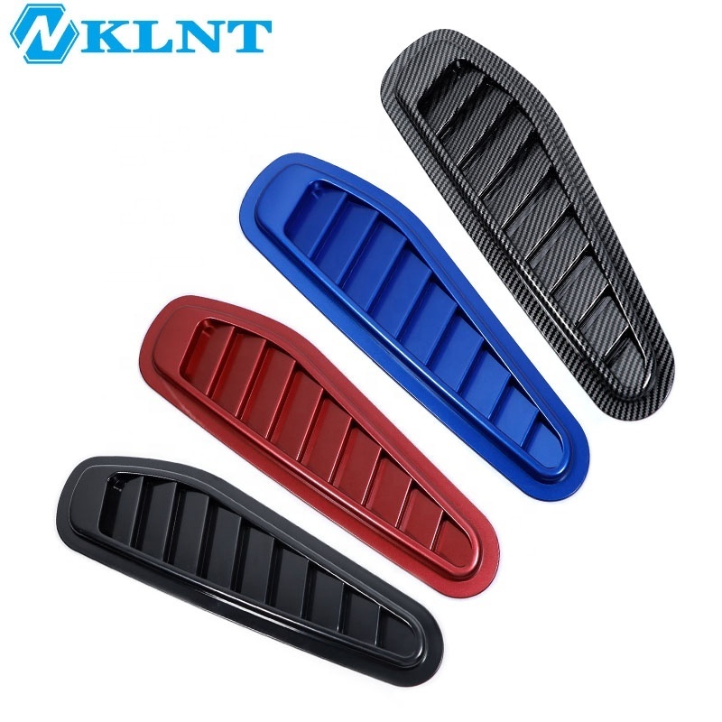 Factory Wholesale Cheap Bonnet Vent Hood Air Intake Trim Cover Decoration Universal Hood Air Vents for Car Hood Scoop