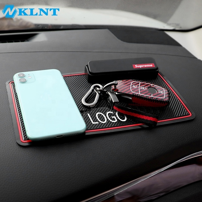 Factory Custom Logo Car Dashboard Sticky Pad Mat Anti Non Slip Gadget Mobile Phone GPS Holder