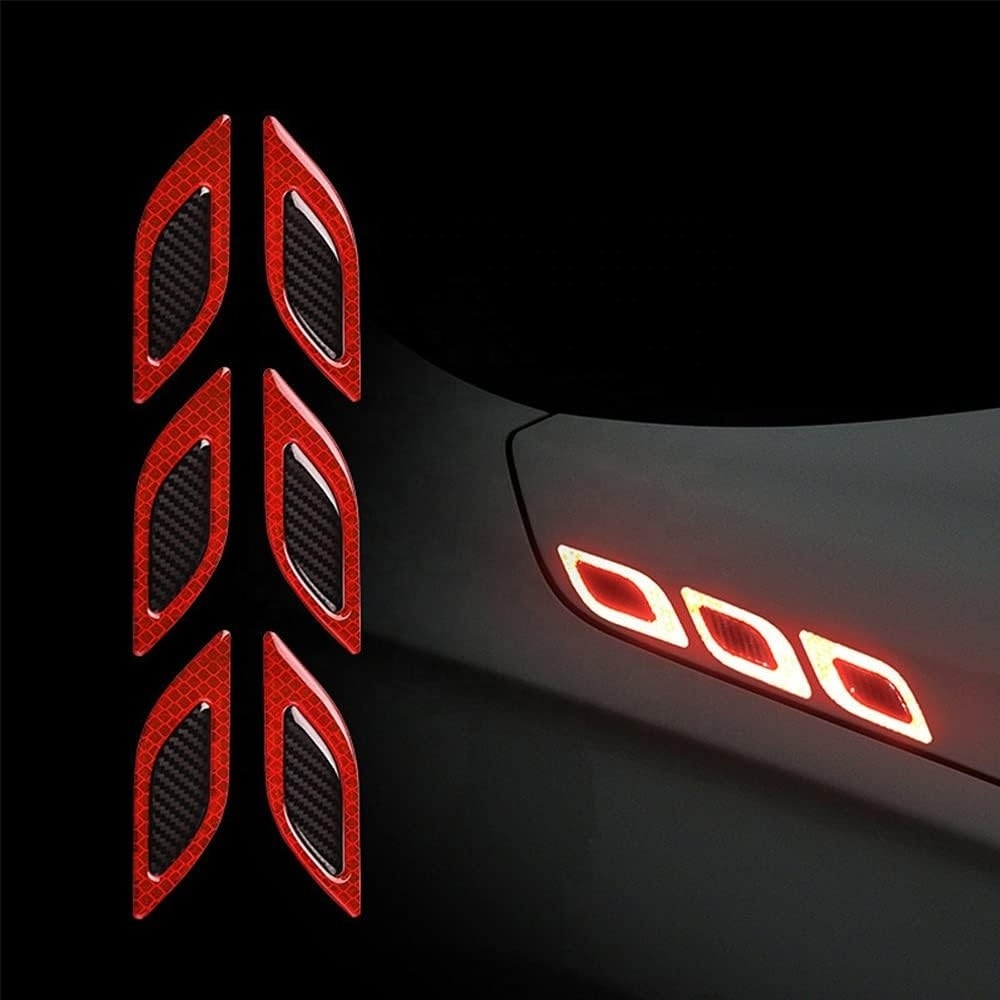 Factory Custom Logo Reflective Anti-Collision Strip Car Side Reflective Stickers Auto Strong Reflective Stickers