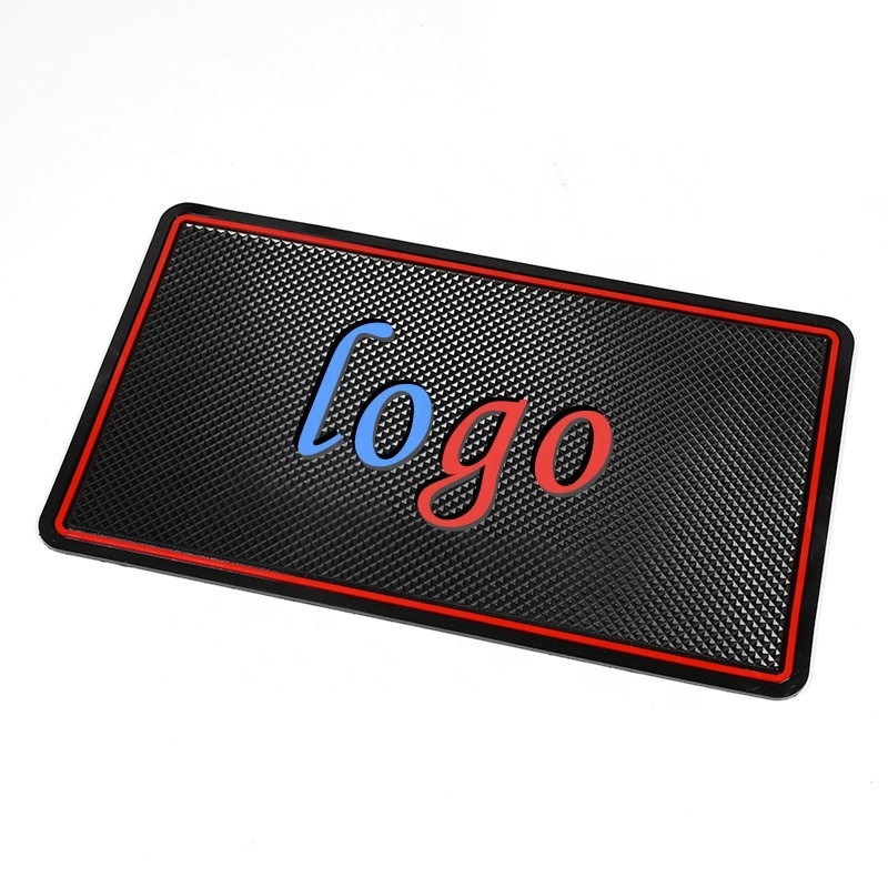 Wholesales Brand Car Grip Pad Non Slip Pad Sticky Mat Anti Slide Dash Cell Phone Holder Custom Dashboard Anti-slip Pad