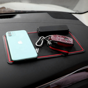 Wholesales Brand Car Grip Pad Non Slip Pad Sticky Mat Anti Slide Dash Cell Phone Holder Custom Dashboard Anti-slip Pad