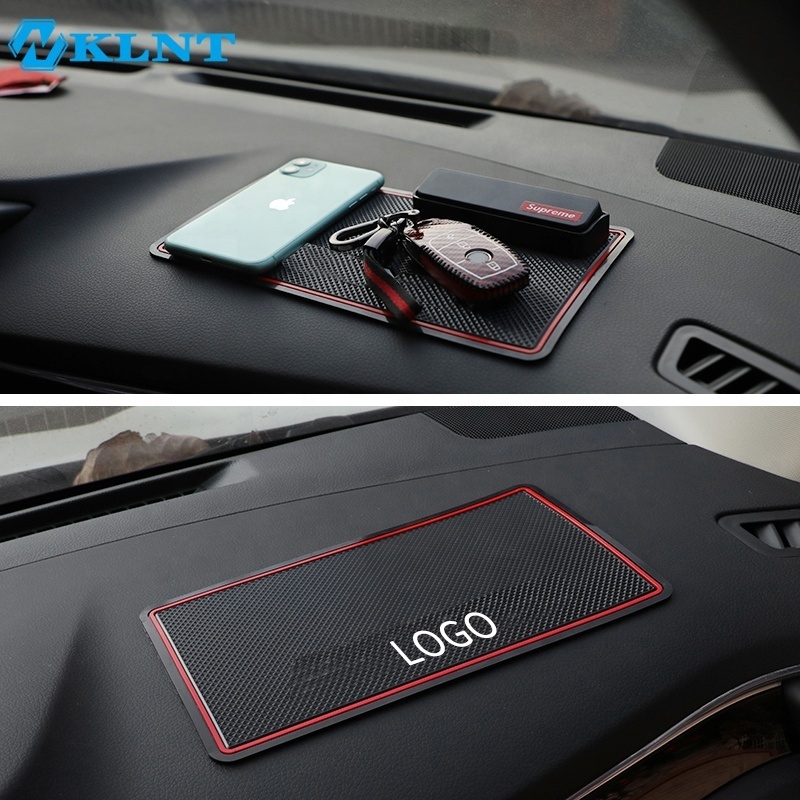 Factory Custom Logo Car Dashboard Sticky Pad Mat Anti Non Slip Gadget Mobile Phone GPS Holder