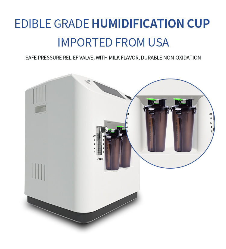 Medical Grade 5/10/15 Liter Portable Oxygen Concentrator with cheap price