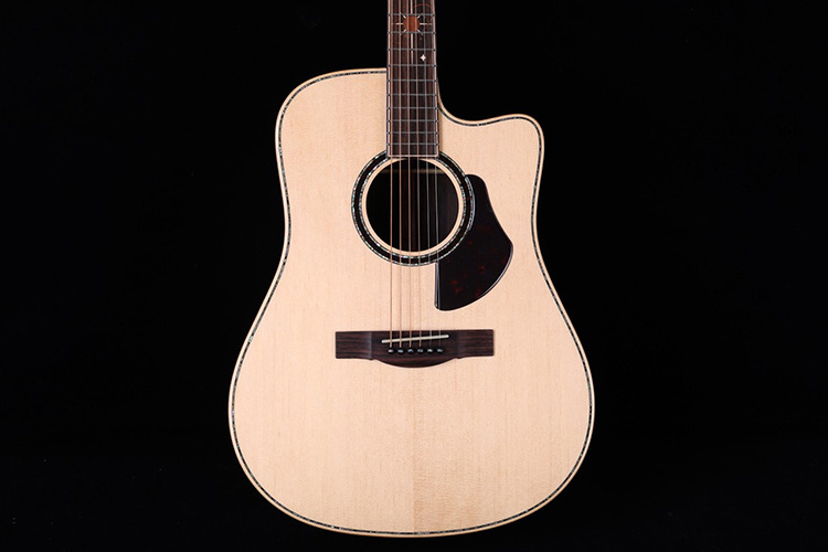 Hot Sale Guitar Factory 41 inch All Solid Spruce/Rosewood Wood Acoustic Guitar electric Chinese factory direct sale AK-700D