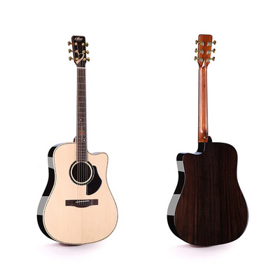 Hot Sale Guitar Factory 41 inch All Solid Spruce/Rosewood Wood Acoustic Guitar electric Chinese factory direct sale AK-700D