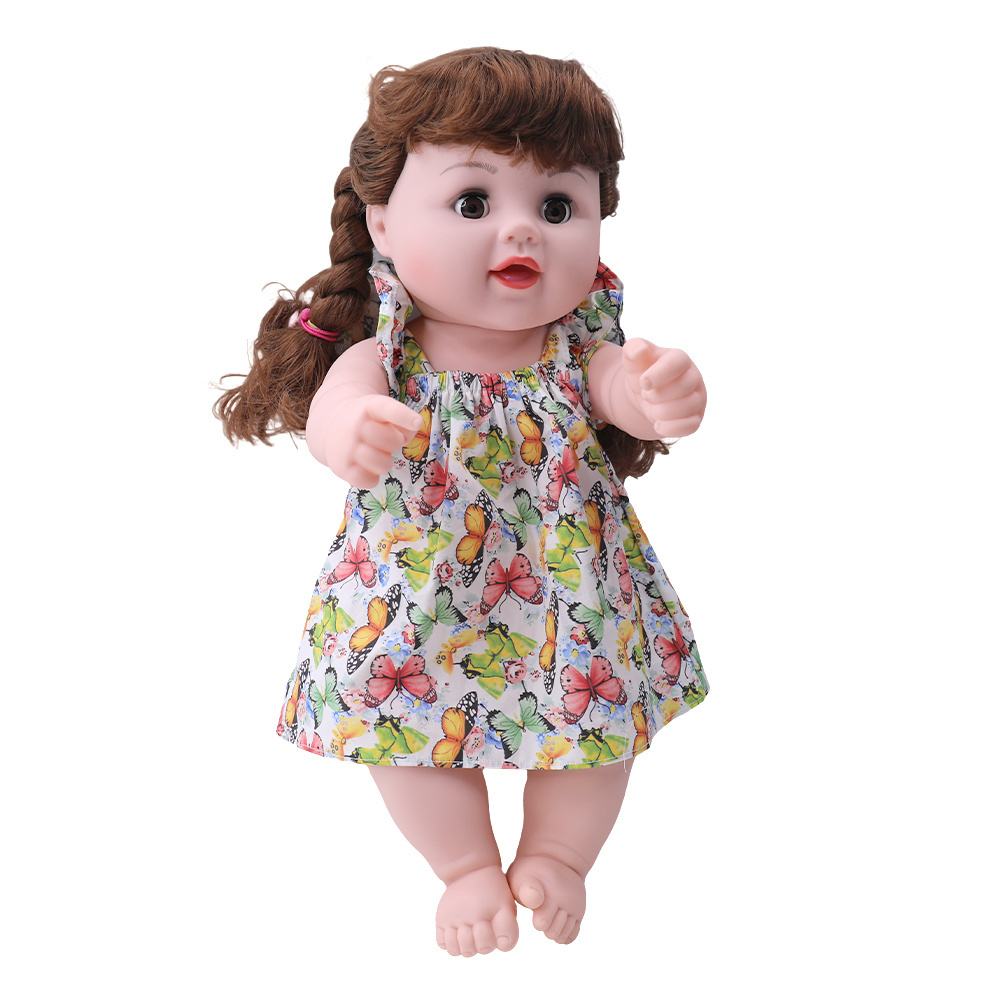 TUSALMO Beautiful Hot Models dress long hair girl doll with bangs Girl Baby Doll for Kids