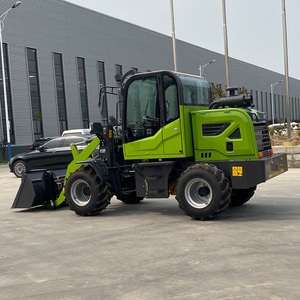 Epa Hot Selling Mini Wheel Loader Quick-Hitch And Joystick Handle HT910 920 1ton 2 Ton 3 Ton Mini Loader For Sale