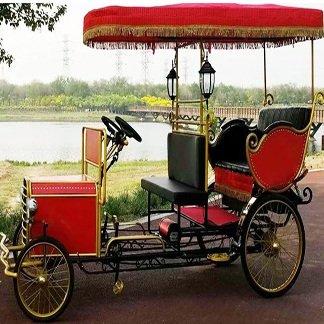 2022 Popular ESTER CE Approved Electric Rickshaw for Passengers pedicab for sightseeing