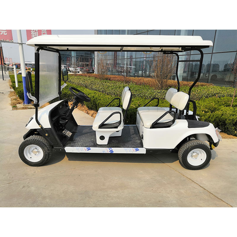 HIGHTOP Electric Utility Pink 6 Seaters 4 Wheel Electric Club Car Golf Cart 4X4