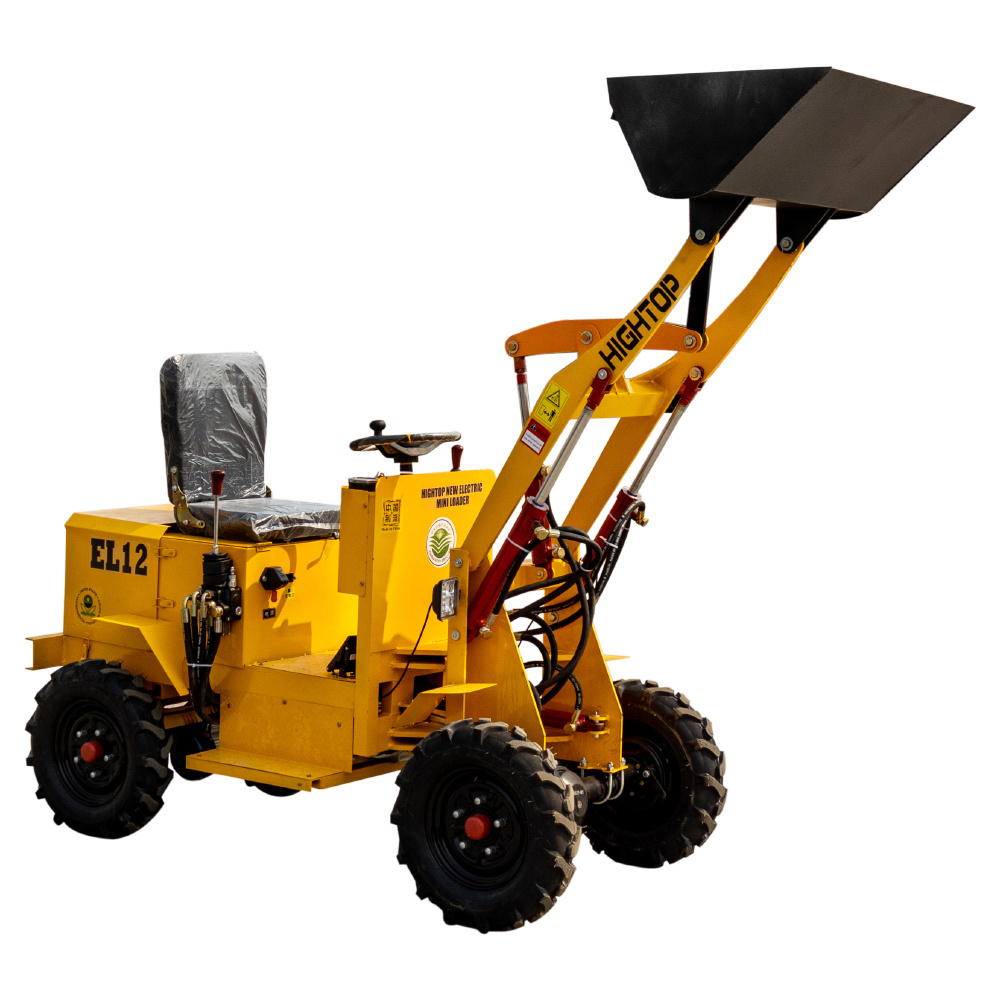 500kg Wheel Electric Mini Loader with Battery