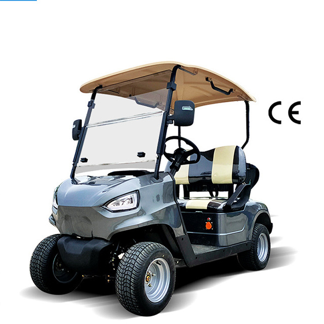 Factory price 6 Seater zone Electric Hunting Golf Cart Beach Buggy With Rear Seats for sale