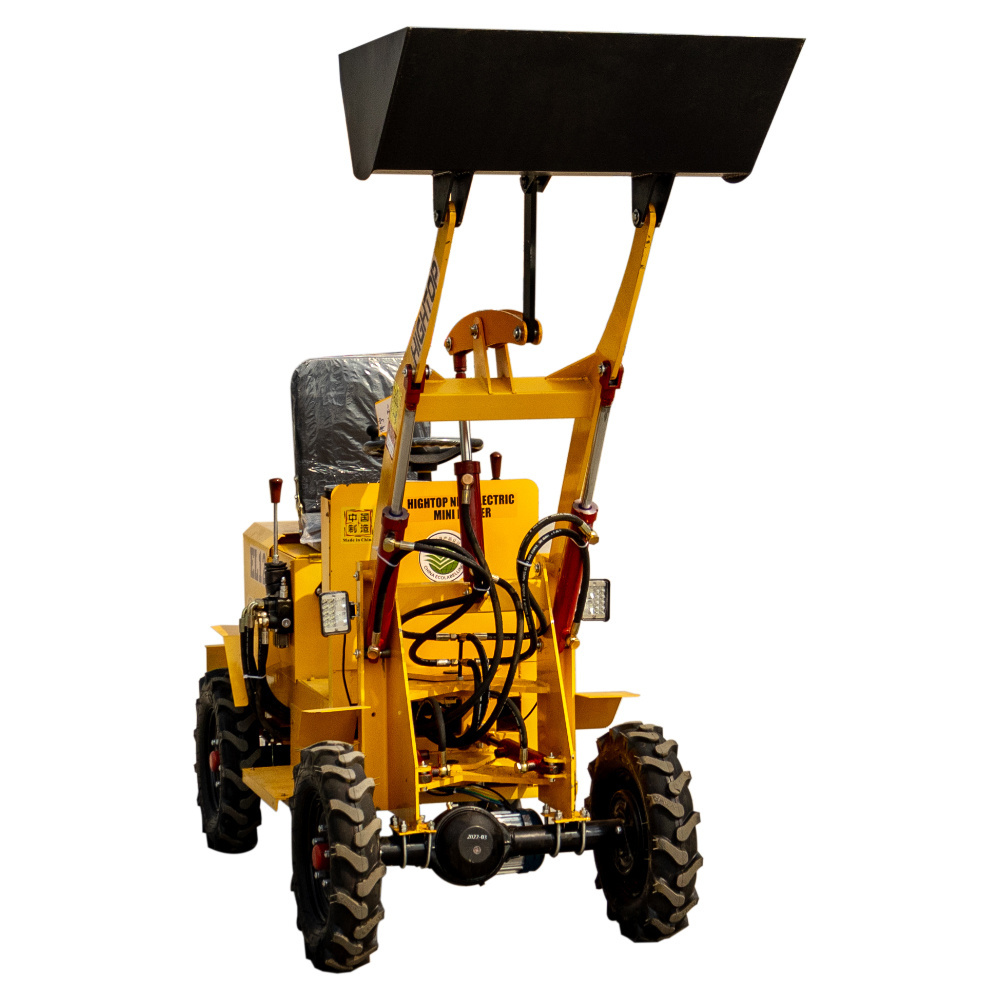 500kg Wheel Electric Mini Loader with Battery