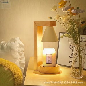 Candle Warmer Lamp Candle Stand Melting Candle Lamp Romantic Smokeless Adjustable Night Light