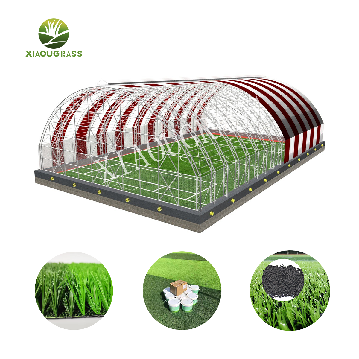 Custom FIFA football artificial turf artificial football turf artificial grass for football field