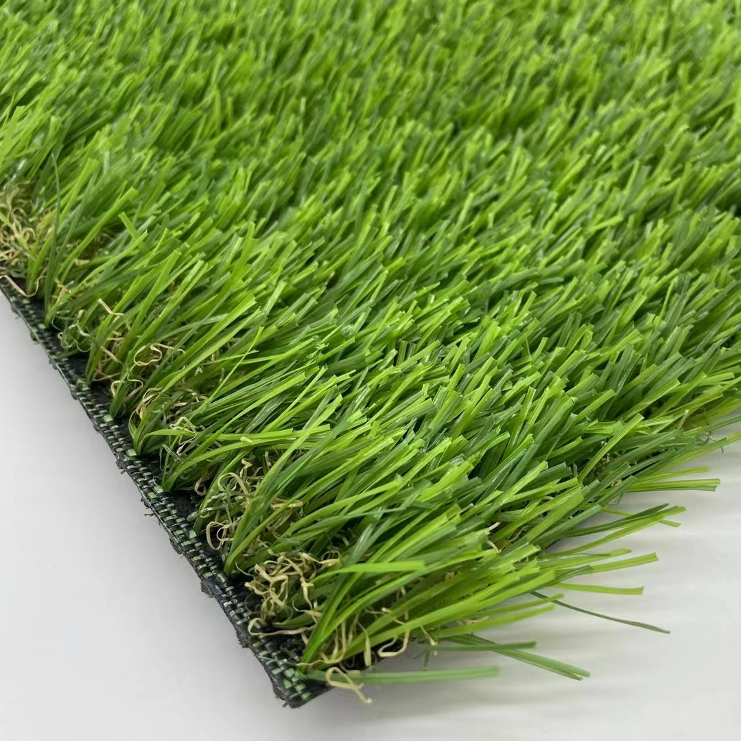 Artificial grass 25mm landscaping synthetic turf green carpet for outdoor decoration