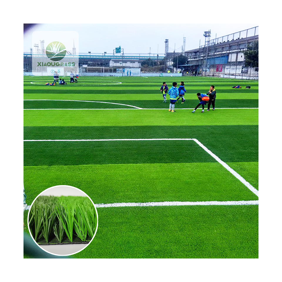 50mm Natural Artificial Turf Grass Carpet For Outdoor Soccer Stadium