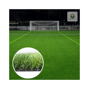 3cm Without Rubber Granules Non Infill Futsal Soccer Artificial Lawn Synthetic Grass For Football Field Pitch Sports Flooring