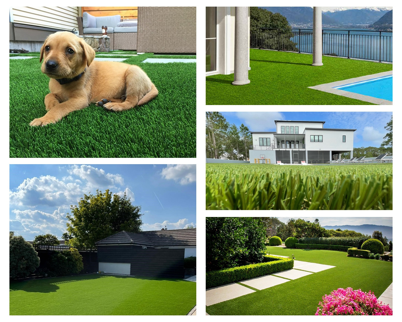 High quality fireproof UV resistant good water permeability  green carpet artificial grass wall artificial turf grass